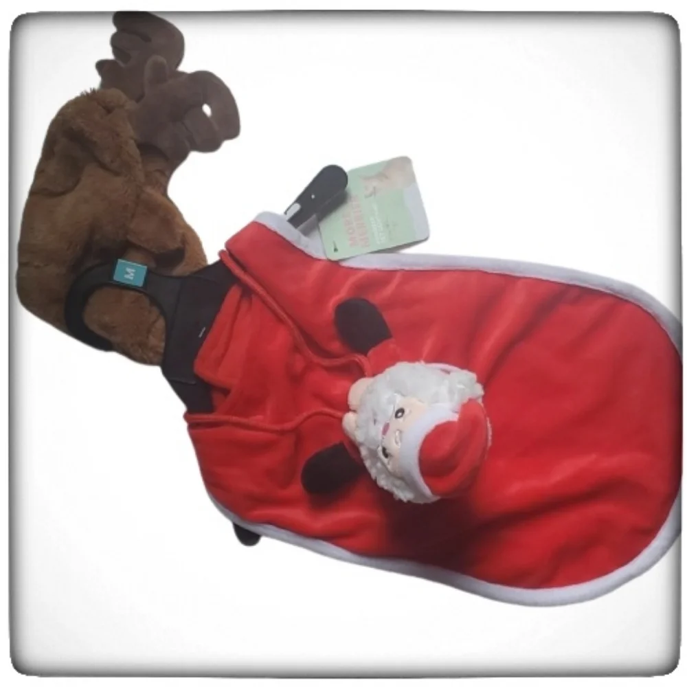 More & Merrier Reindeer Dog Costume-M
